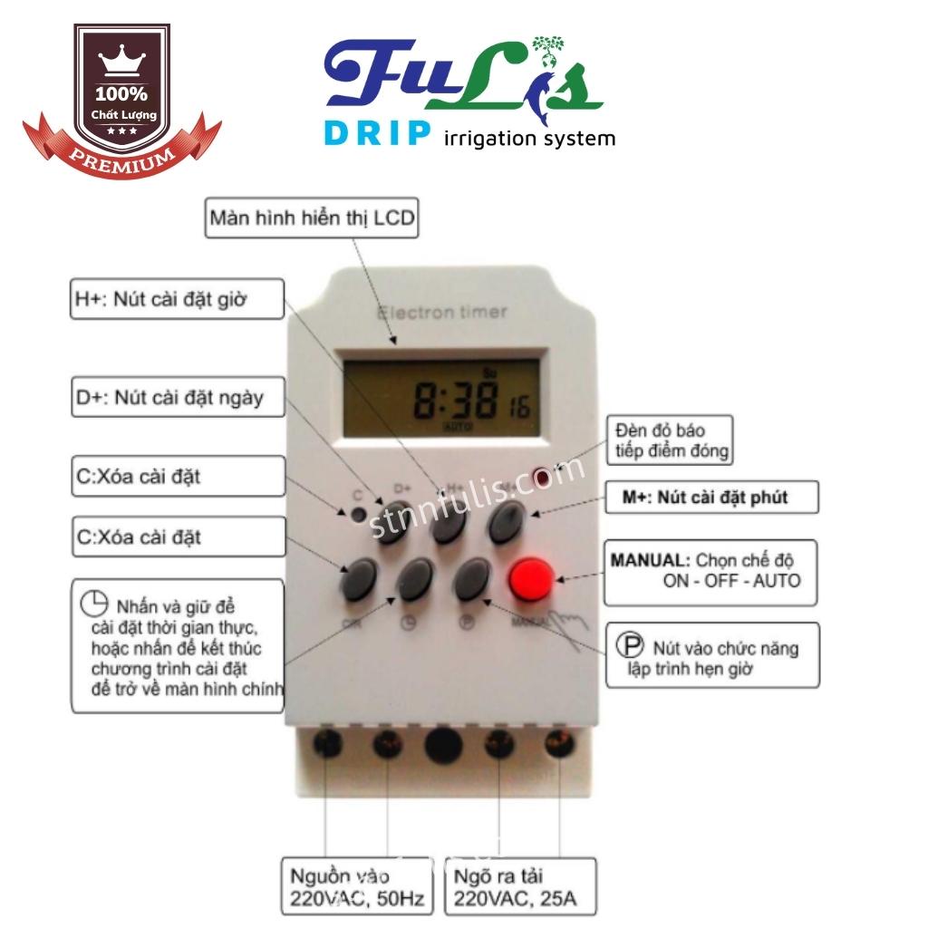 Hẹn Giờ Điện Tử  220V Dùng Pin Giá Rẻ Chính Hãng - stnnfulis
