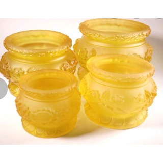 Bộ thờ cúng lưu ly vàng