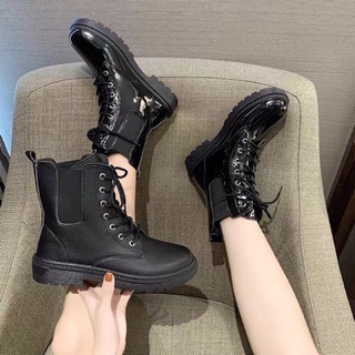boot da cao cổ đế 3cm . buộc dây cá tính