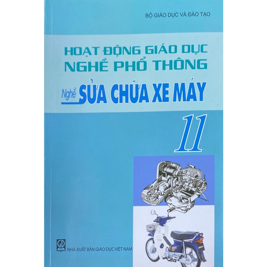 Sách - Hoạt động giáo dục nghề phổ thông nghề sửa chữa xe máy11