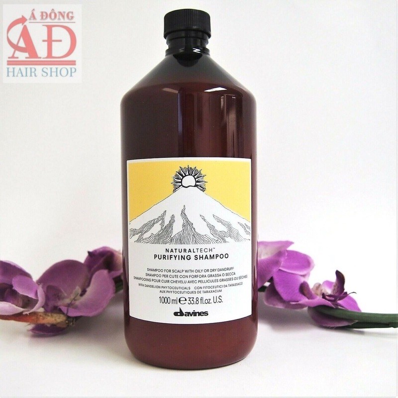 [Chính hãng] [Siêu rẻ] Dầu gội ngăn ngừa gàu ngứa Davines Naturaltech Purifying shampoo 1000ml