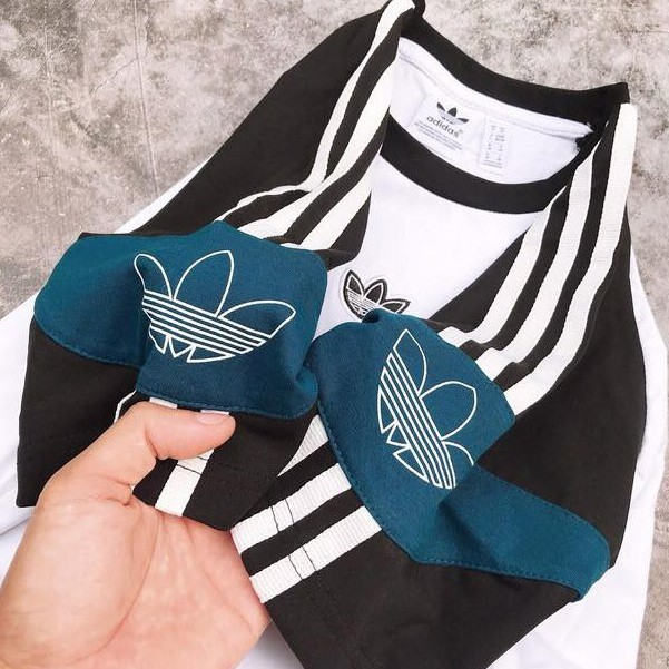 [  FREESHIP   ] Áo Phông / Áo Thun Đôi ADIDAS 3-Stripes Lock Up Tee - FK1977 | FULL TEM TAG CODE | ẢNH THẬT | CÓ SẴN