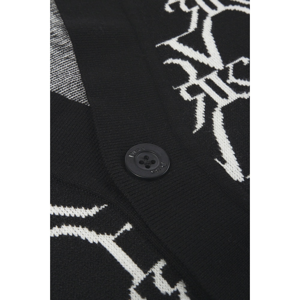 DVRK - Áo Cardigan Monogram Màu Đen Ultimate Black-DVRK-21SS