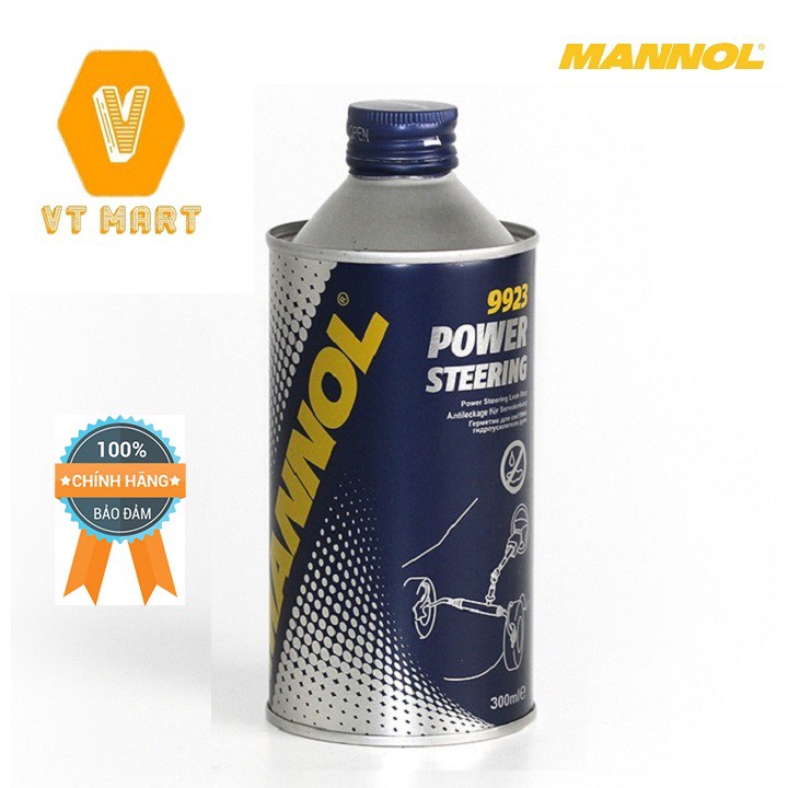 Dung Dịch Chống Rò Rỉ Trợ Lực Tay Lái MANNOL Power Steering Leak Stop 9923 300ml – VT MART