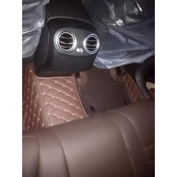 Thảm lót sàn 6D da cacbon cao cấp cho xe Mercedes GLA, Mercedes GLC 200, Mercedes GLC 250, GCL 300