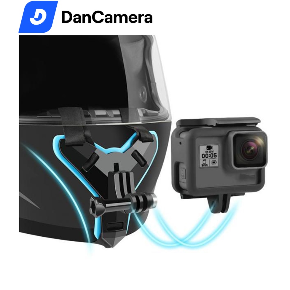 Mount gắn GoPro lên cằm nón bảo hiểm Full Face