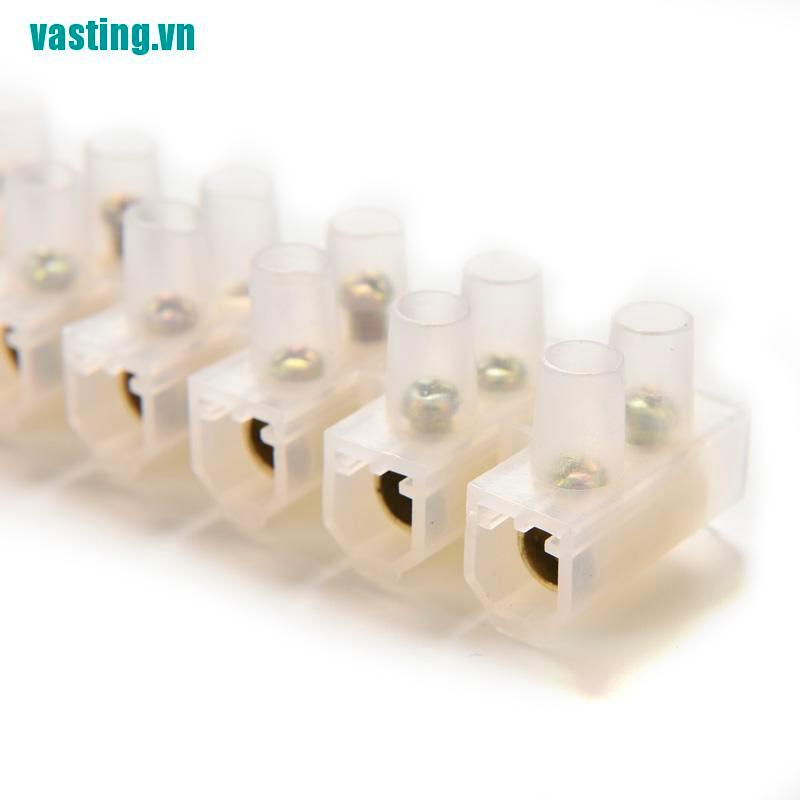 V☆Khối Đấu Nối Dây Điện Đầu Cuối 12 Vị Trí 3 6 15 30