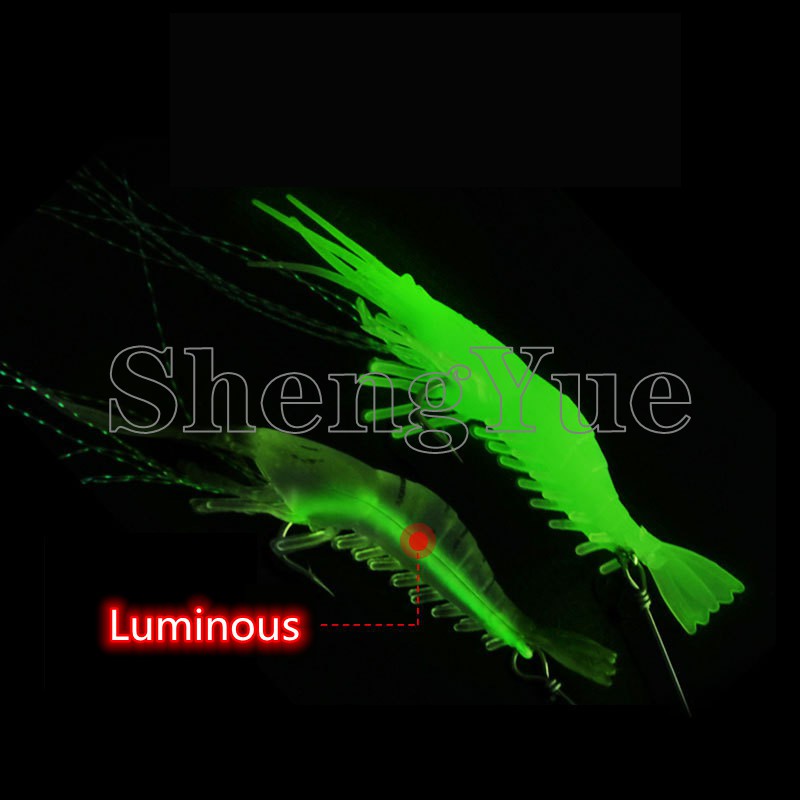 1 Mồi Tôm Giả Câu Cá Bằng Silicon Mềm 9cm/6g 9cm/7g