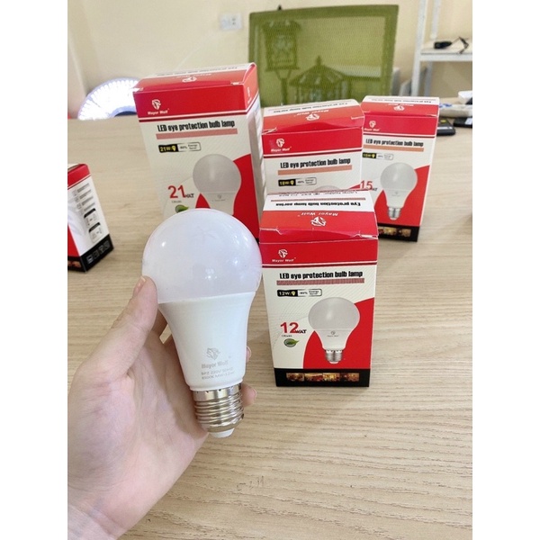 🌼🌺🌸 Đèn led bulb tròn điện 220V chính hãng Mayor Wolf 🌼🌺🌸
