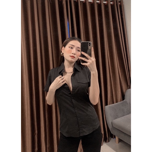 ÁO SƠ MI NẮP TÚI