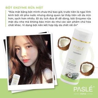 BỘT ENZYME RỬA MẶT PASLE' - SIÊU PHẨM DÀNH CHO DA MỤN