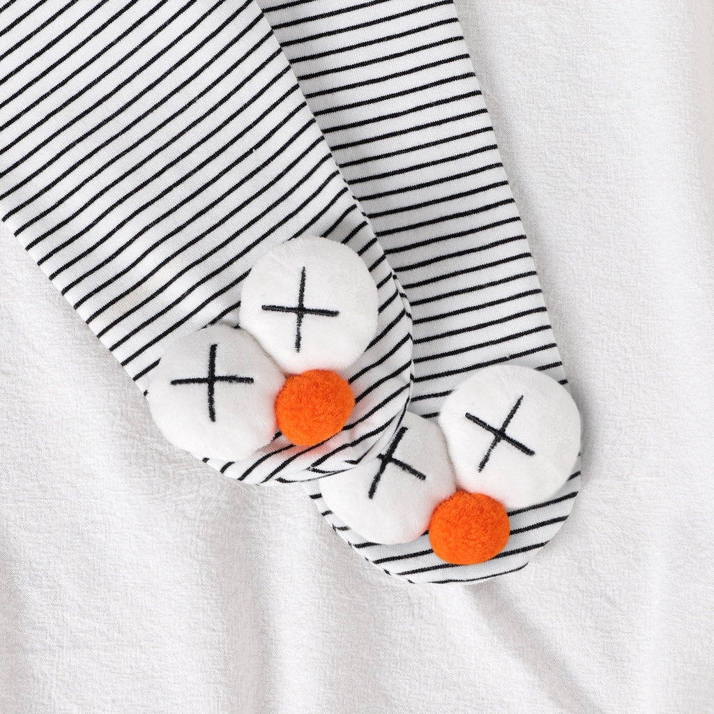 Quần legging bịt ống họa tiết kẻ sọc xinh xắn cho bé