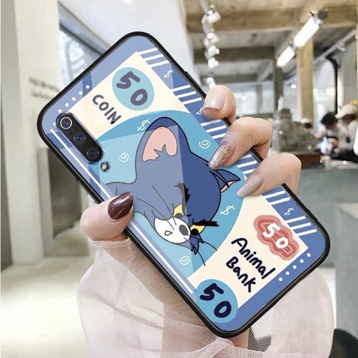Ốp lưng iphone kính cặp đôi tom và jerry case 14plus 14 pro max 13 12 promax 11 mini 6 6s 7 8 plus x xr xs Se