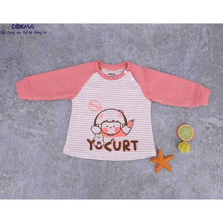 [Mã BMLT30 giảm đến 30K đơn 299K] DB542A Áo zaglan dài tay Dokma (6-24m)