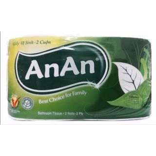 Giấy cuộn an an 1 lốc/10 cuộn.