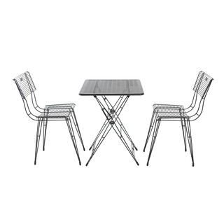Bộ bàn ghế kite cà phê size lớn ( 1 bàn + 2 ghế )