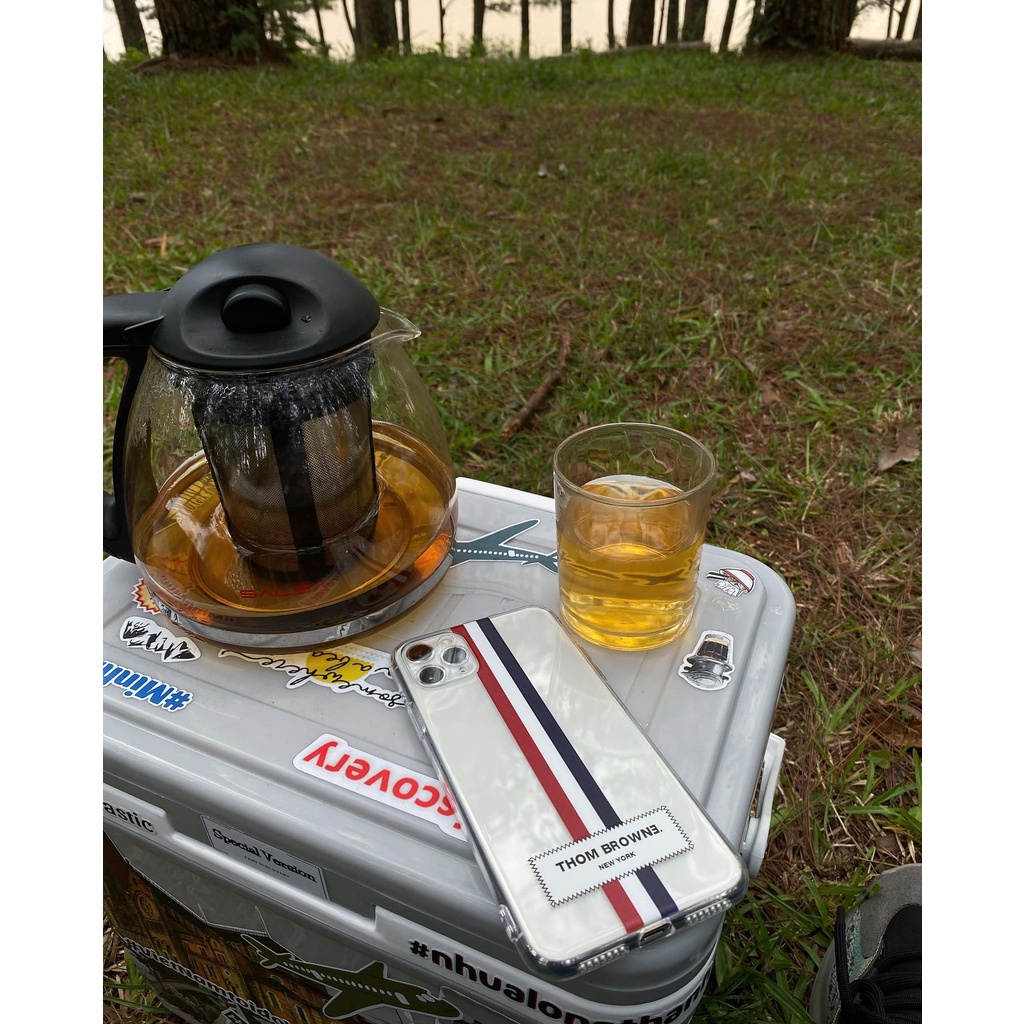 Ốp Lưng THOMBROWNE trong suốt cho các dòng iphone và airpod - Có sẵn 13 13Pro 13Promax