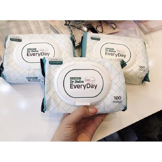 Khăn ướt đa năng Dr.Bebe Everyday 100 miếng
