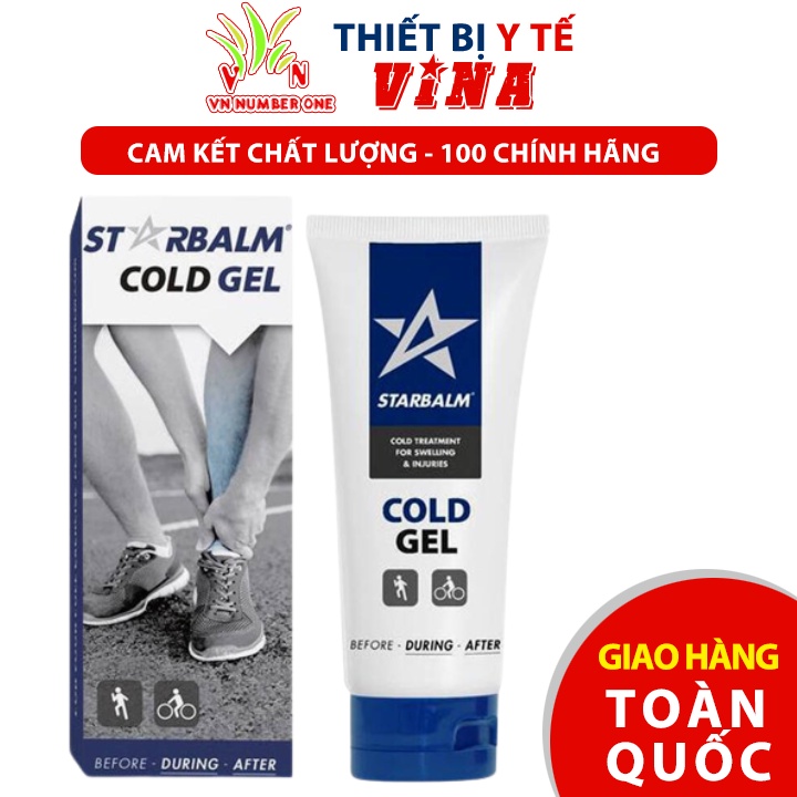 Gel Làm Lạnh Thể Thao Starbalm Cold Gel Dùng Trong Và Sau Khi Chơi Thể Thao 100ml - Thiet Bi Y Te Vi Na