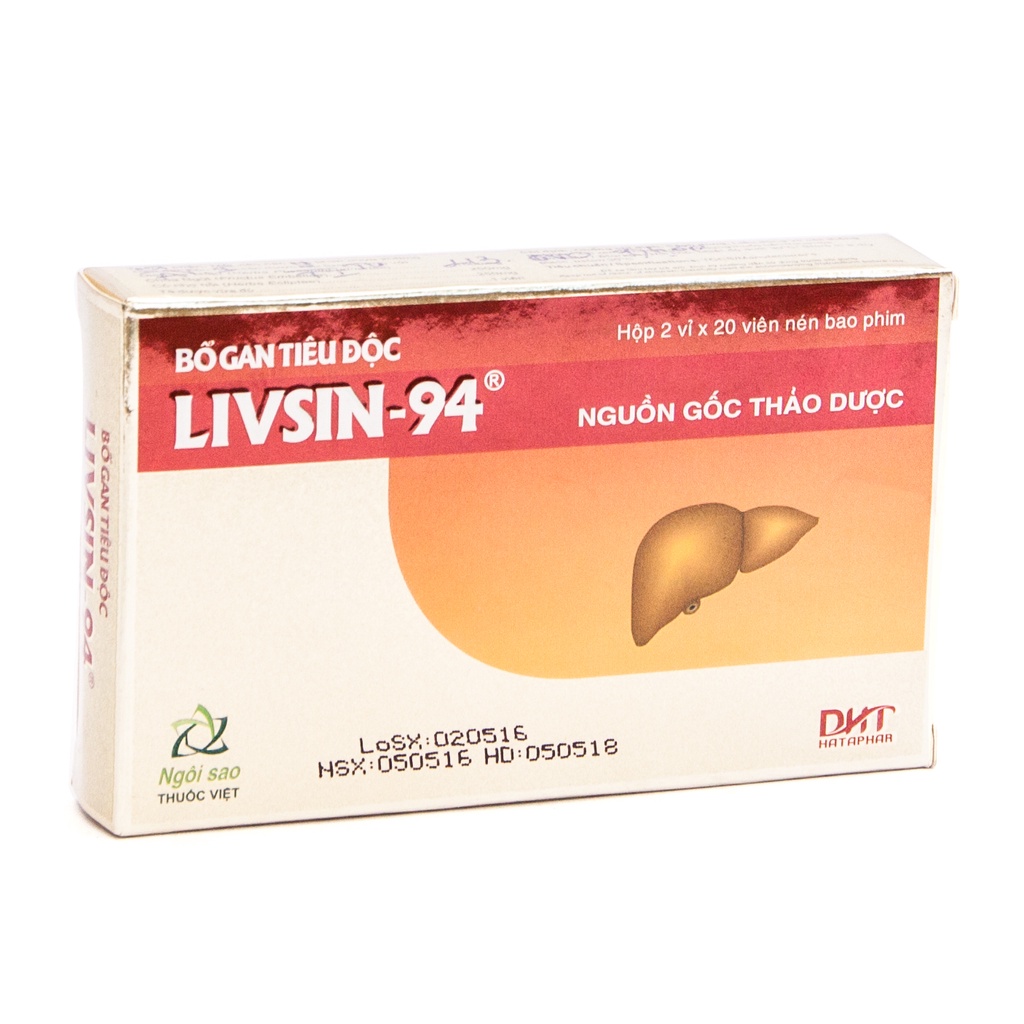 Livsin -94 phục hồi bảo vệ chức năng gan