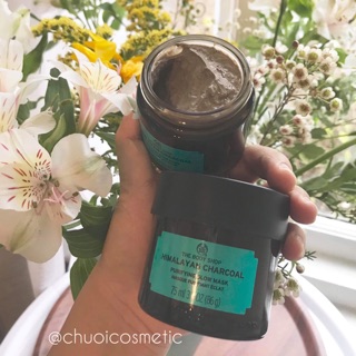 Mặt Nạ Than Hoạt Tính The Body Shop Himalayan Charcoal Purifying Glow Mask 75ml