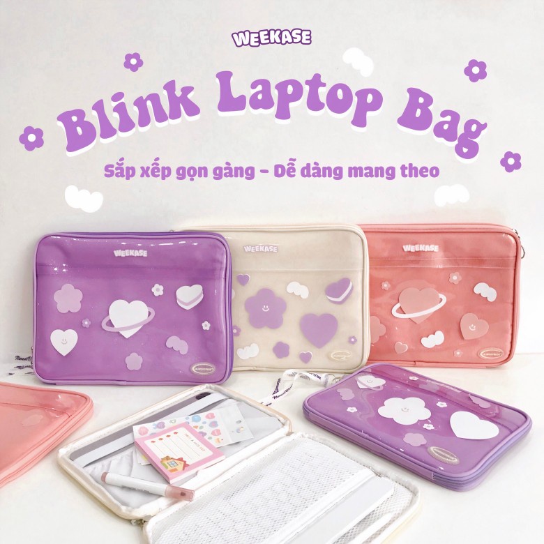 Túi đựng laptop và máy tính bảng chống sốc thời trang Weekase Blink Bag 11-13.3-15 inch
