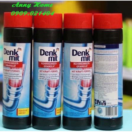 (HÀNG NỘI ĐỊA ĐỨC) BỘT THÔNG TẮC CỐNG DENKMIT 600g