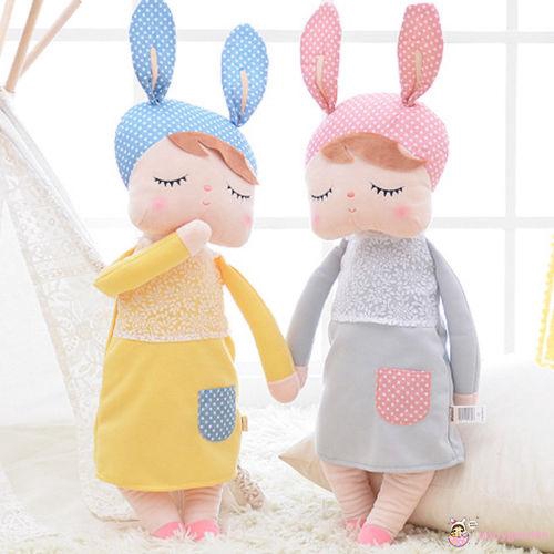 Búp bê ngủ mặc đồ thỏ nhồi bông đáng yêu dành cho bé gái