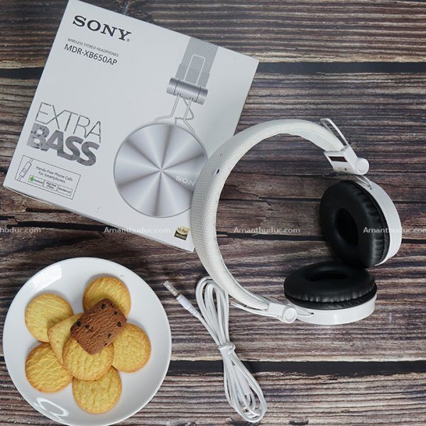 TAI NGHE HEADPHONE SONY MDR XB650AP
