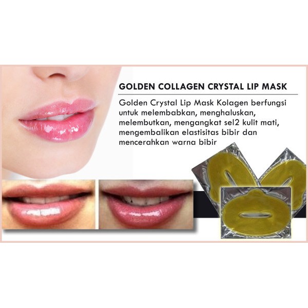 (hàng Mới Về) Mặt Nạ Môi Collagen Màu Vàng Đồng | BigBuy360 - bigbuy360.vn