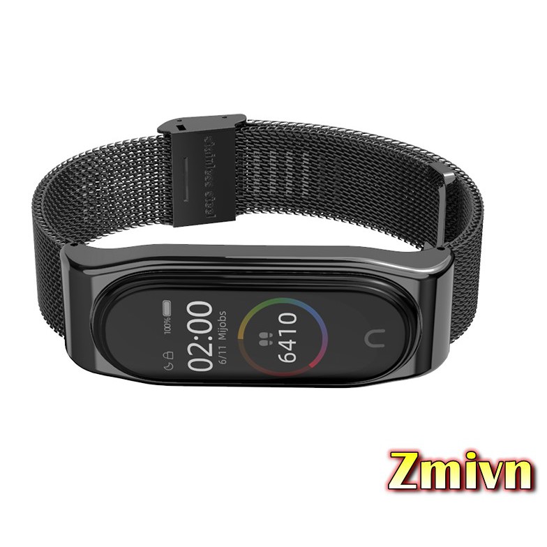 Dây kin loại Xiaomi miband 3 , xiaomi miband 4