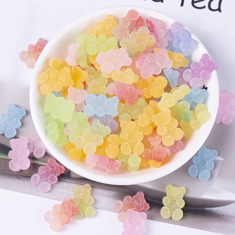 Sticker 3D nhũ lấp lánh dễ thương trang trí ốp điện thoại, bình nước có sẵn keo dán 2 chiều