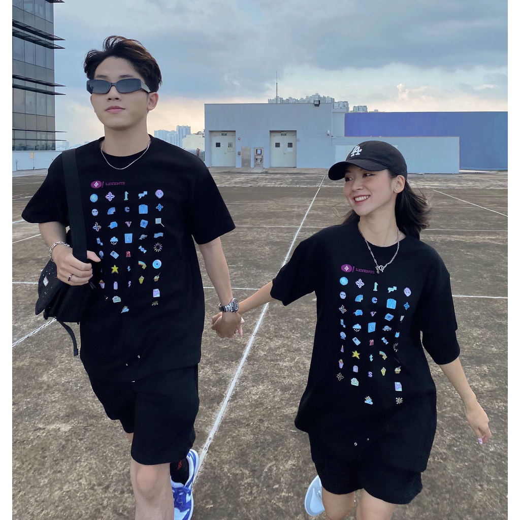 Áo Thun Local Brand LeVents Logo Nam Nữ Tay Lỡ Form Rộng Unisex Full Mạc | BigBuy360 - bigbuy360.vn