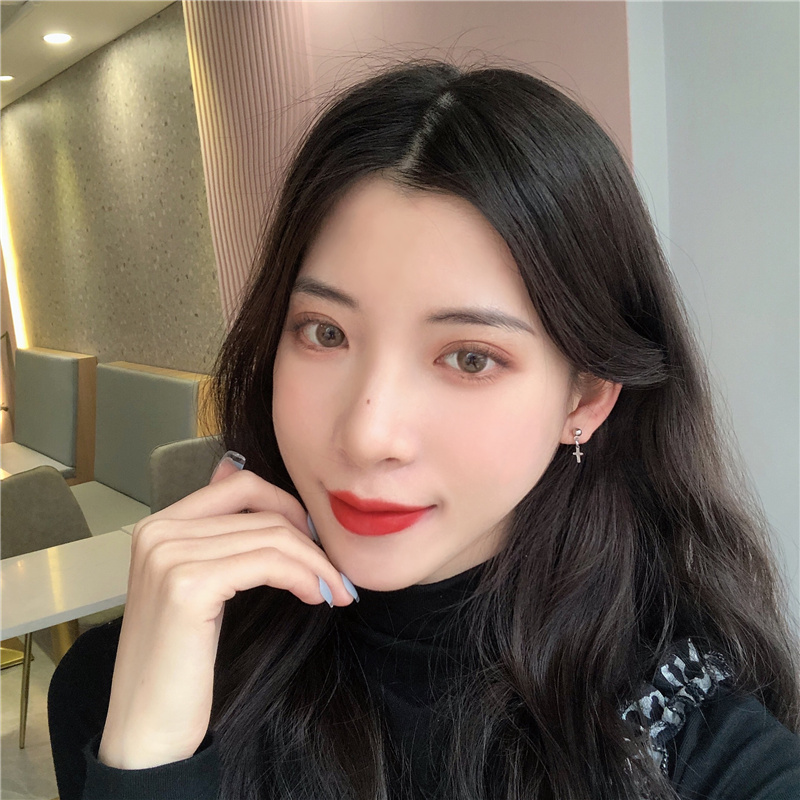 Hoa tai mặt hình thánh giá &amp; gấu đơn giản dễ thương