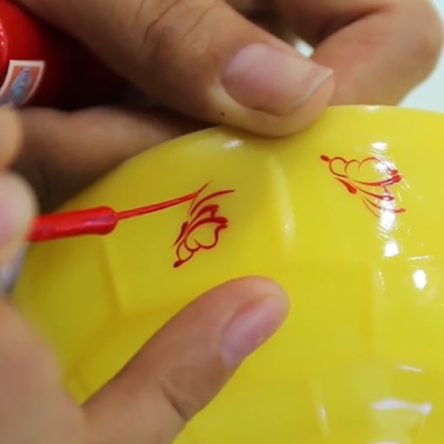 Chén nhựa tập vẽ / sơn