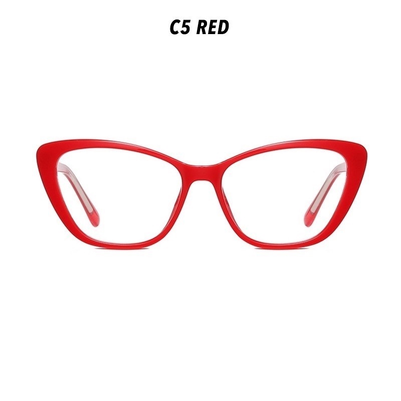 Mắt Kính Gọng Họa Tiết Da Báo Thời Trang Cho Nữ