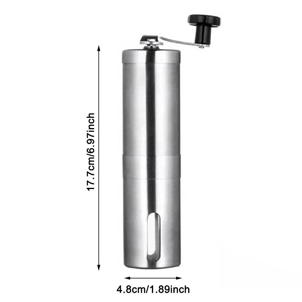 KUNHEV Dụng Cụ Xay Cà Phê Bằng Tay Chất Liệu Thép Không Gỉ