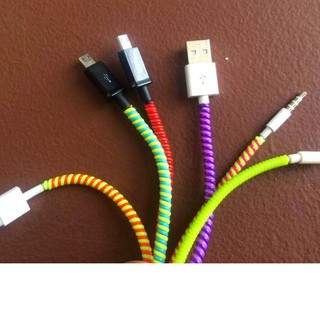 Dây Quấn Bảo Vệ Cáp Sạc Tai Nghe ✓ Nhiều Màu Bền Đẹp