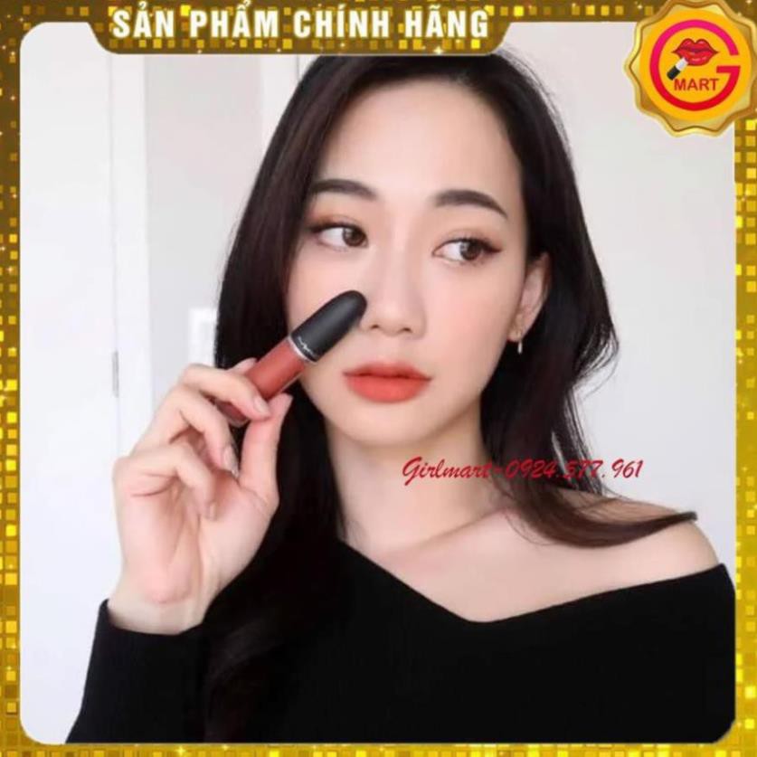 Son Kem Mac Powder Kiss Liquid Lipcolour Màu 998 Sorry Not Sorry  - Tone Cam Cháy