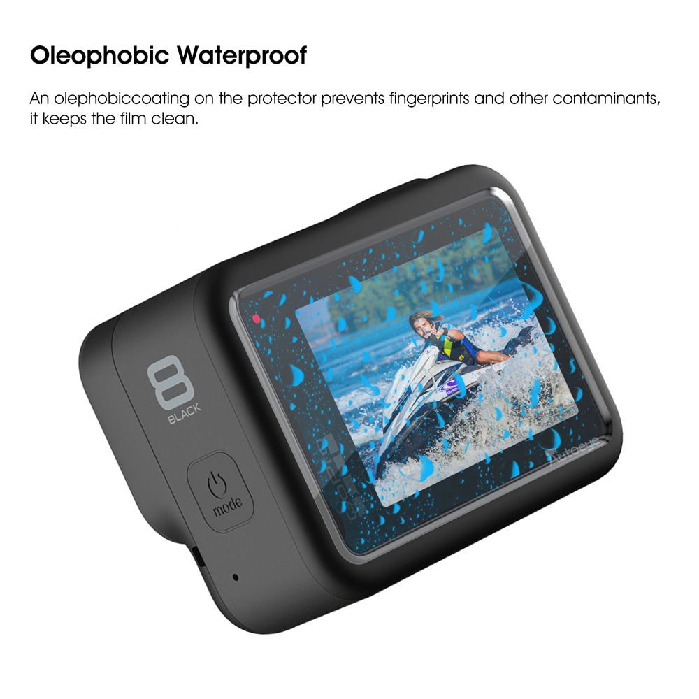 Kính cường lực bảo vệ ống kính máy ảnh GoPro Hero 8 Gopro8