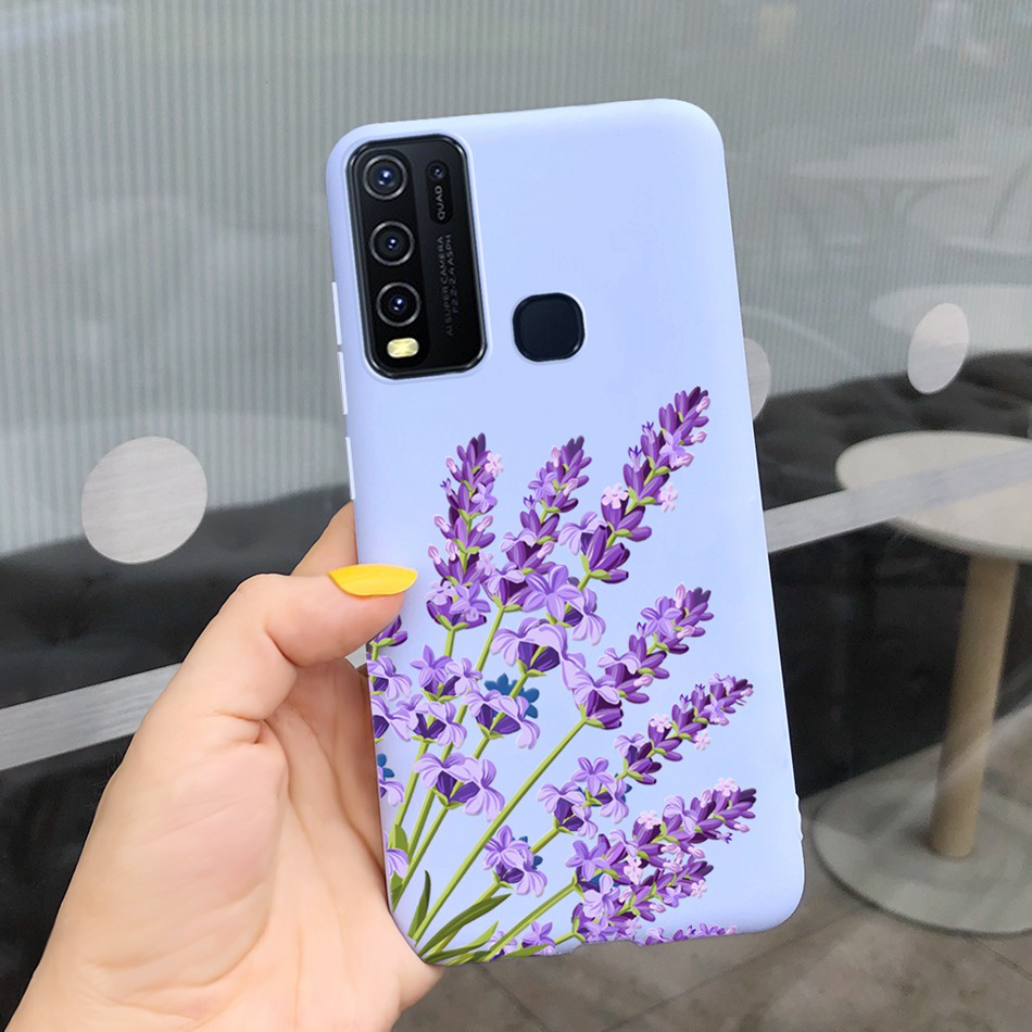 Ốp Điện Thoại Silicon Mềm In Họa Tiết Dễ Thương Cho Vivo Y30i / Y30 / Y50 / Vivo_1938 / Vivo_1935 Y30 Y 30i