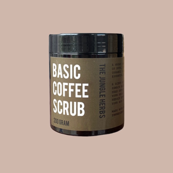 ⚡ FREESHIP⚡ Tẩy tế bào chết Handmade Body Basic Coffee Scrub giảm rạn, sần, giúp da ẩm mịn