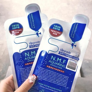 Mặt Nạ Cấp Ẩm Medihead N.M.F Aquaring Ampoule Mask