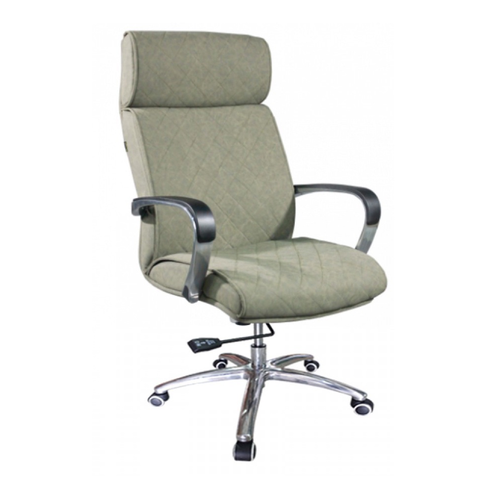 Ghế Giám đốc mâm 2 cần bọc da PU IBIE ID022 chân nhôm tay ốp