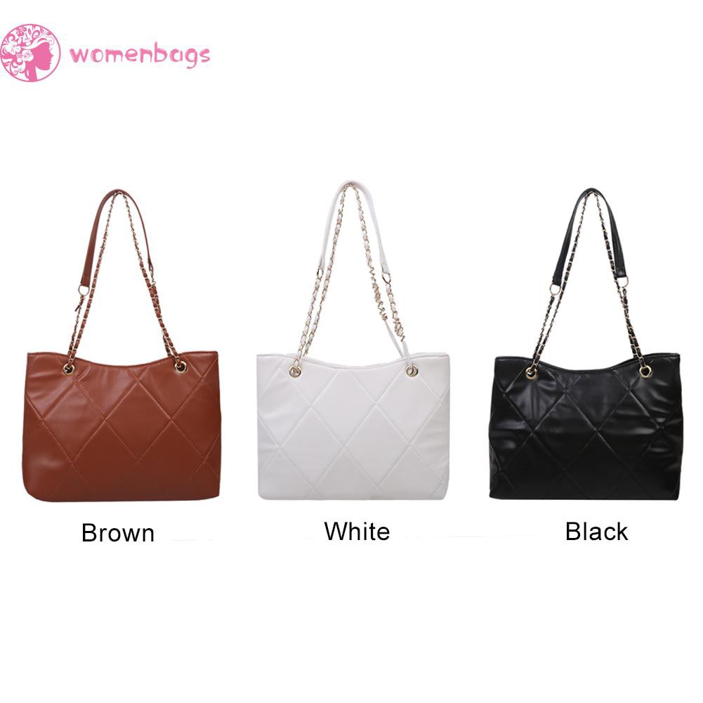 Túi Xách Da Pu Họa Tiết Mắt Lưới Đơn Giản Cho Nữ