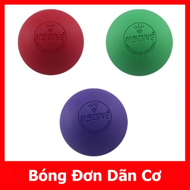 Bóng dãn cơ tập Gym KSONE chất liệu silicon mềm không đau khi sử dụng