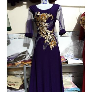 Đầm trung niên dạ hội cao cấp. Sỉ sll