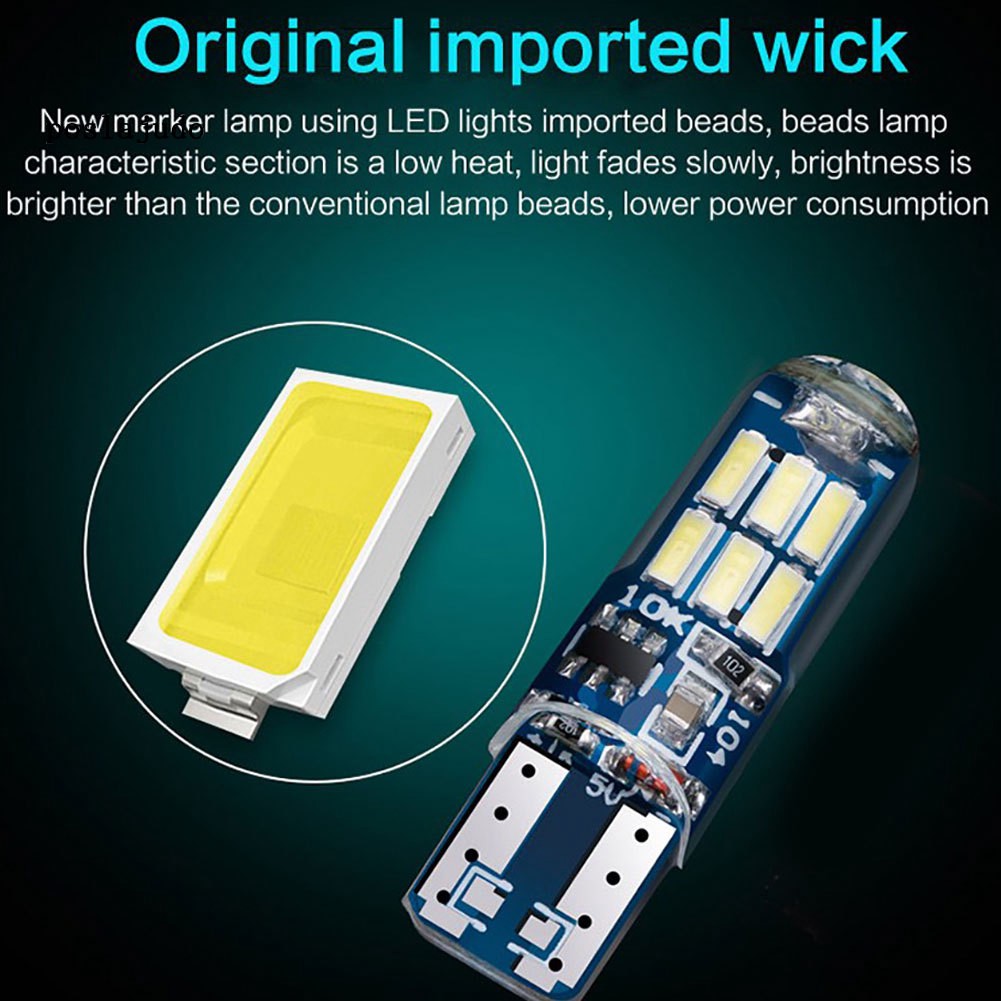 Đèn LED soi biển số xe T10 W5W chống nước chất lượng cao | BigBuy360 - bigbuy360.vn