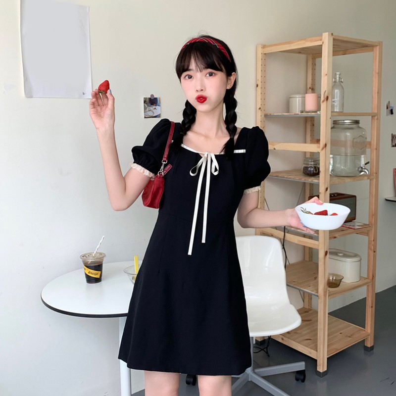 Váy Nữ Chiết Eo Phối Tay Bồng, Đầm Nữ Thiết Kế Siêu Xinh Moda.H | BigBuy360 - bigbuy360.vn