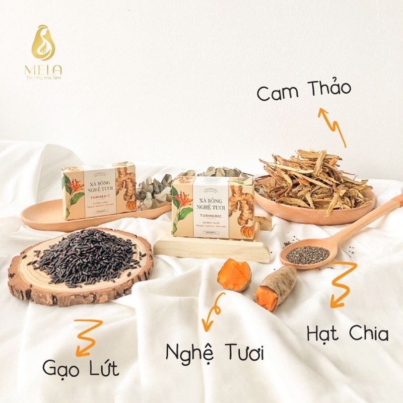 XÀ BÔNG NGHỆ MELA CHÍNH HÃNG 1000% ( tặng túi tạo bọt + nạ ủ môi ) | BigBuy360 - bigbuy360.vn
